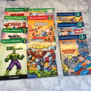 World of Reading Lot of 10 Level 1 & 2